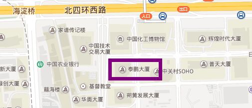 泰鹏大厦周边环境